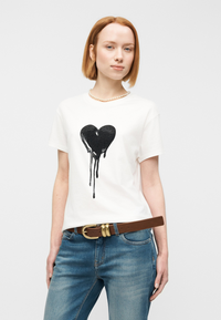Walk HC Flowing Heart Strass T-Shirt - Judo