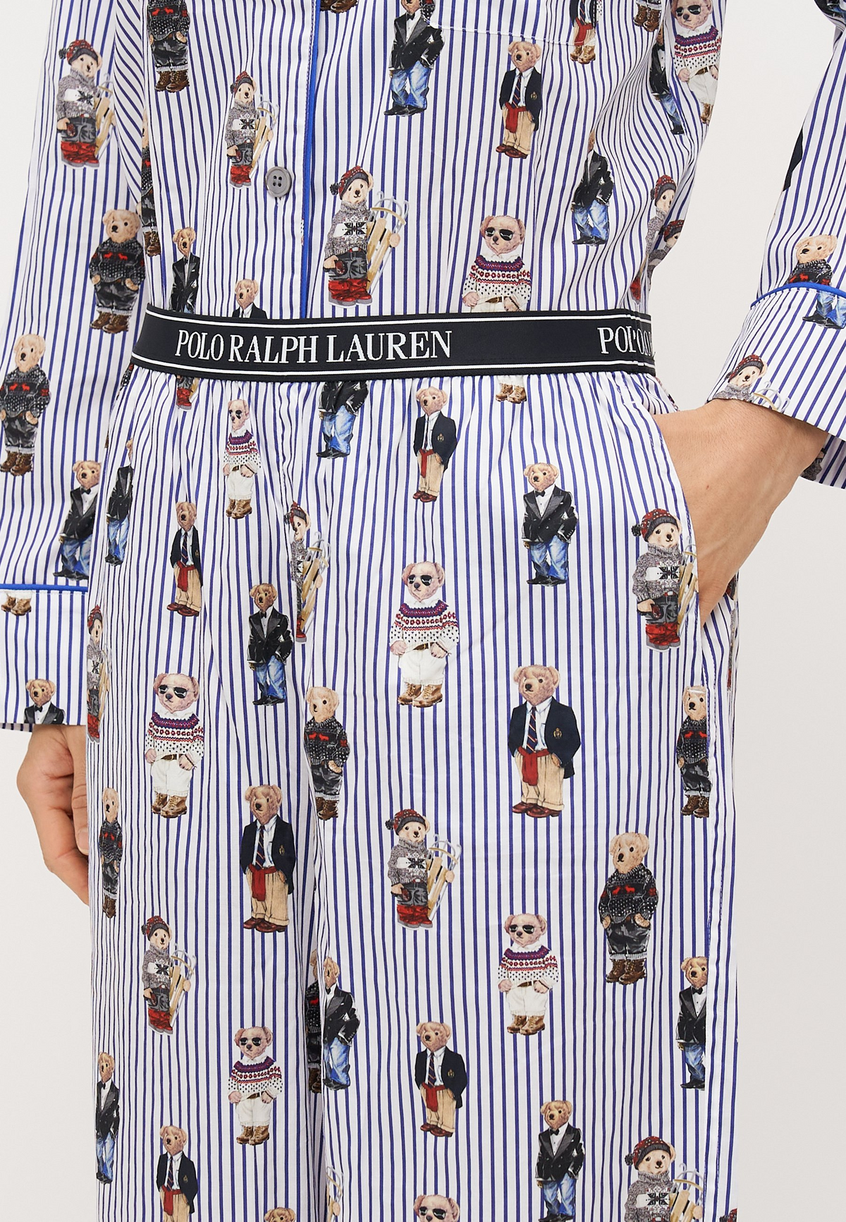 Madison PJ Set - Snowfall Blue