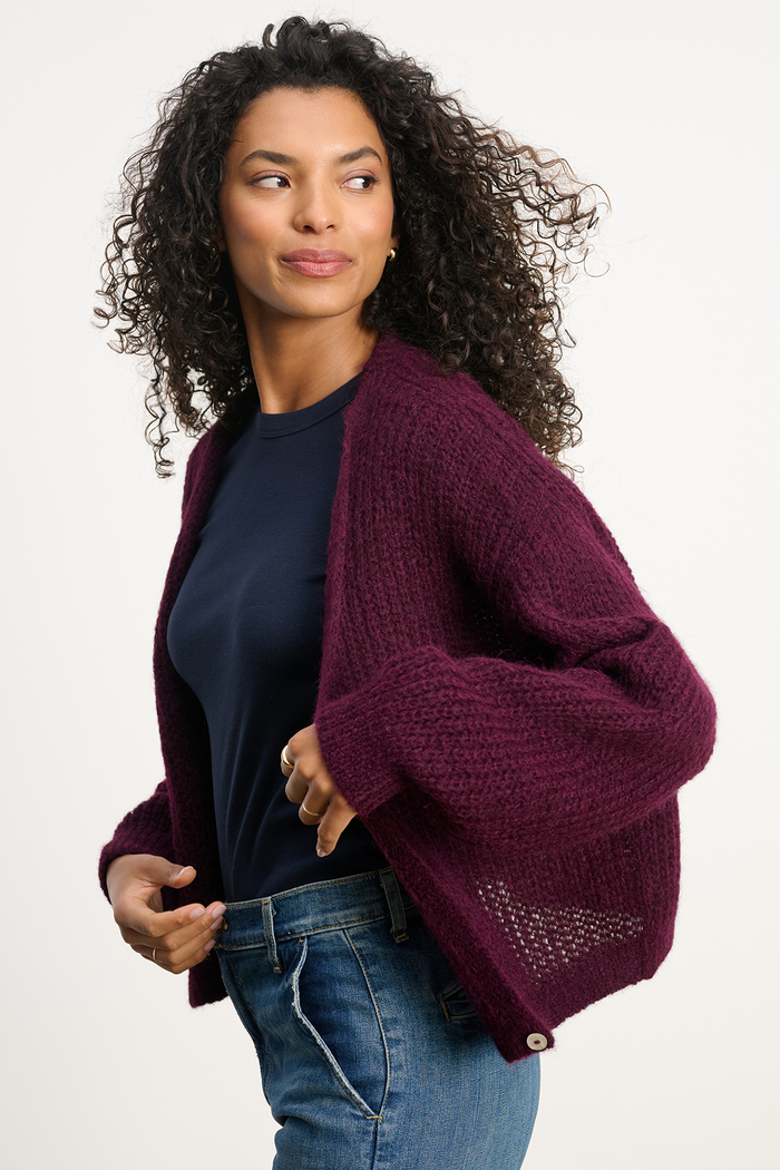 Ranya Sweater - Blackberry