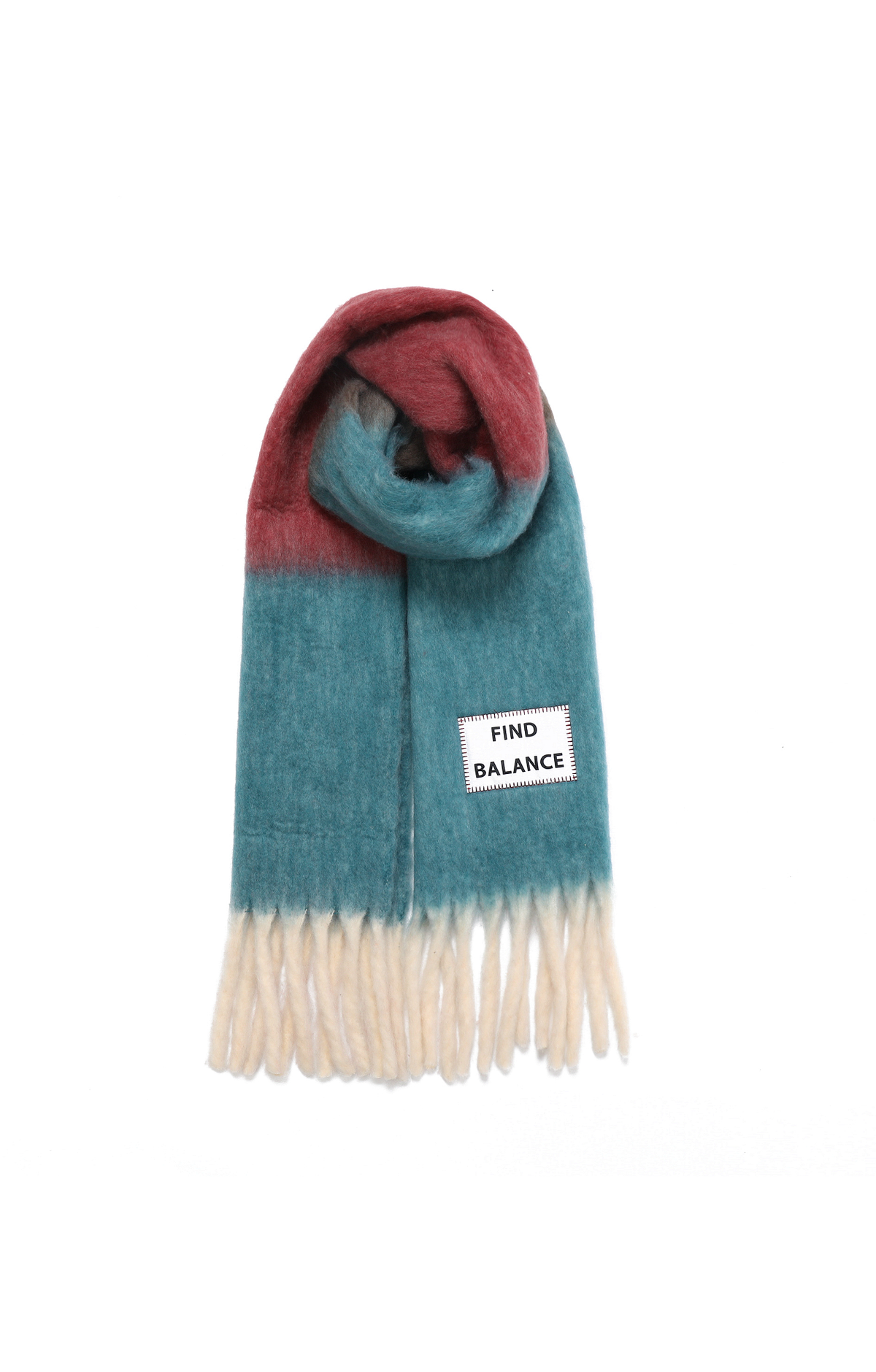 Find Balance Scarf - Teal Multi