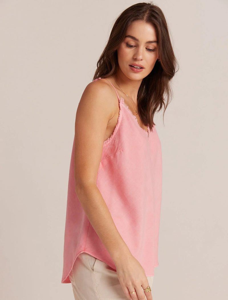 Frayed Cami - Blossom Pink