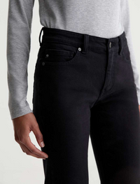 Sandra Low Rise Straight - Super Black