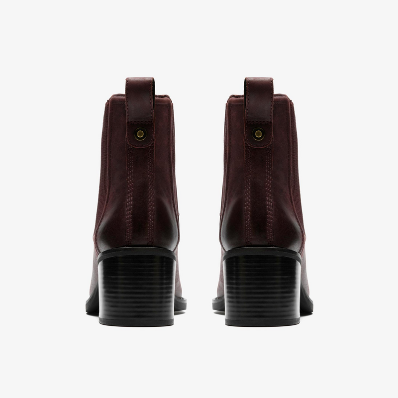 Chamberly Top - Merlot Leather