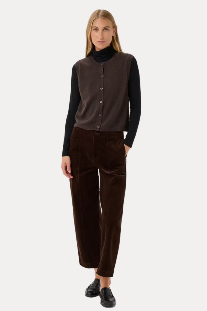Cania Waistcoat - Mole Melange