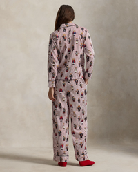 Madison PJ Set - Bear Red