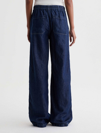 Adria Cinched Low Rise Wide Leg - Napa