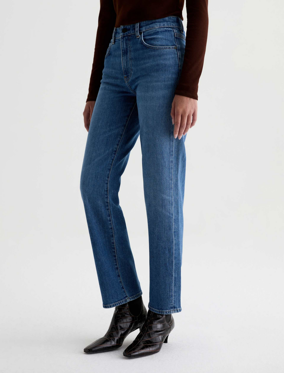 Brinley Mid Rise Straight - Chord