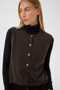Cania Waistcoat - Mole Melange