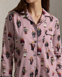 Madison PJ Set - Bear Red