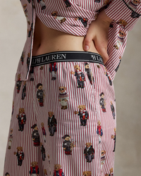 Madison PJ Set - Bear Red