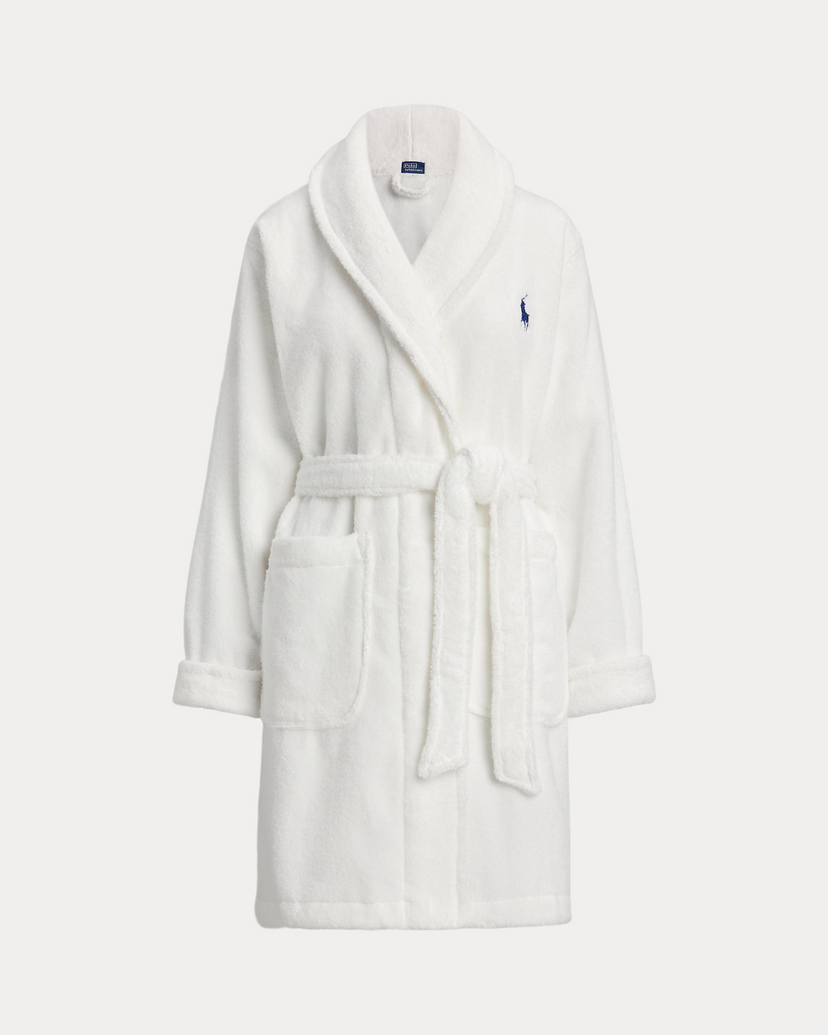 Printed Back Robe Bear - Denim Bear