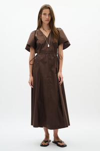 Raven Dress - Coffee Bean