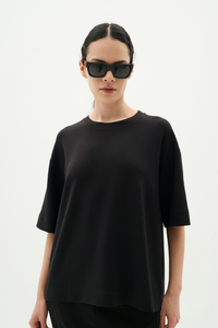 Pannie Oversize T-Shirt - Black