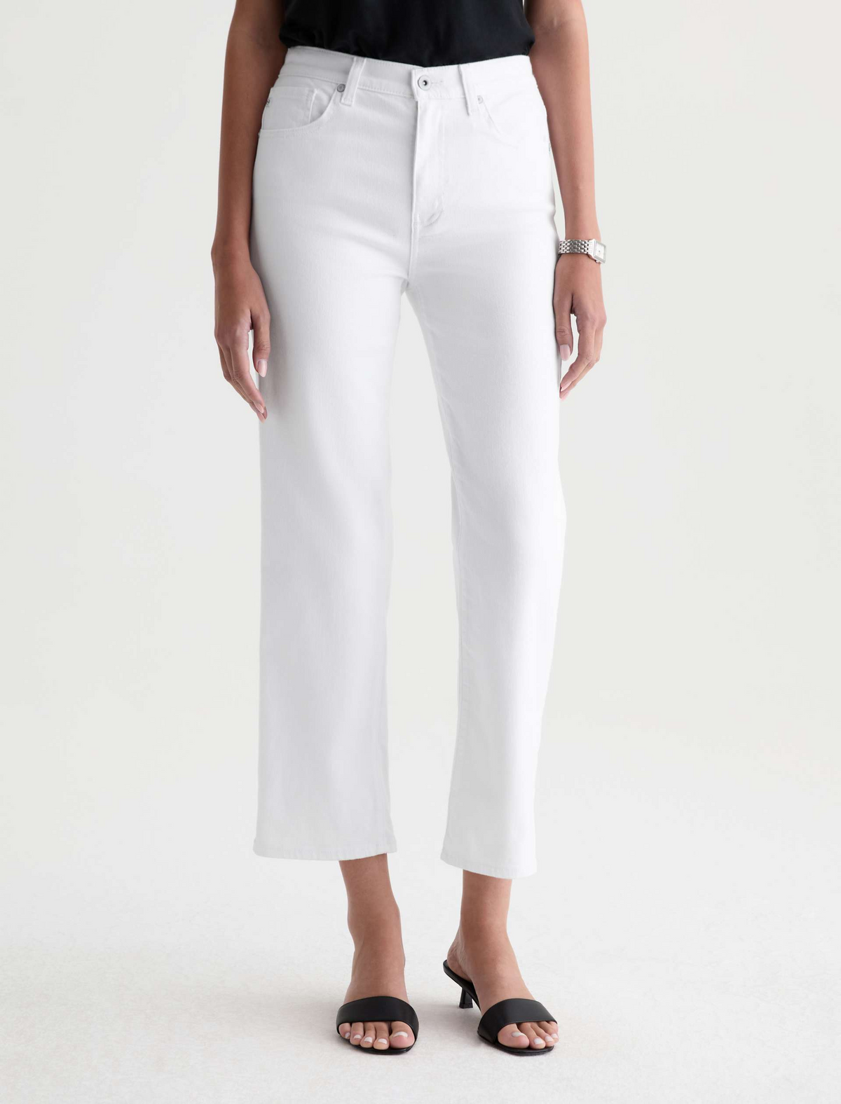 Brinley Crop - Gallery White