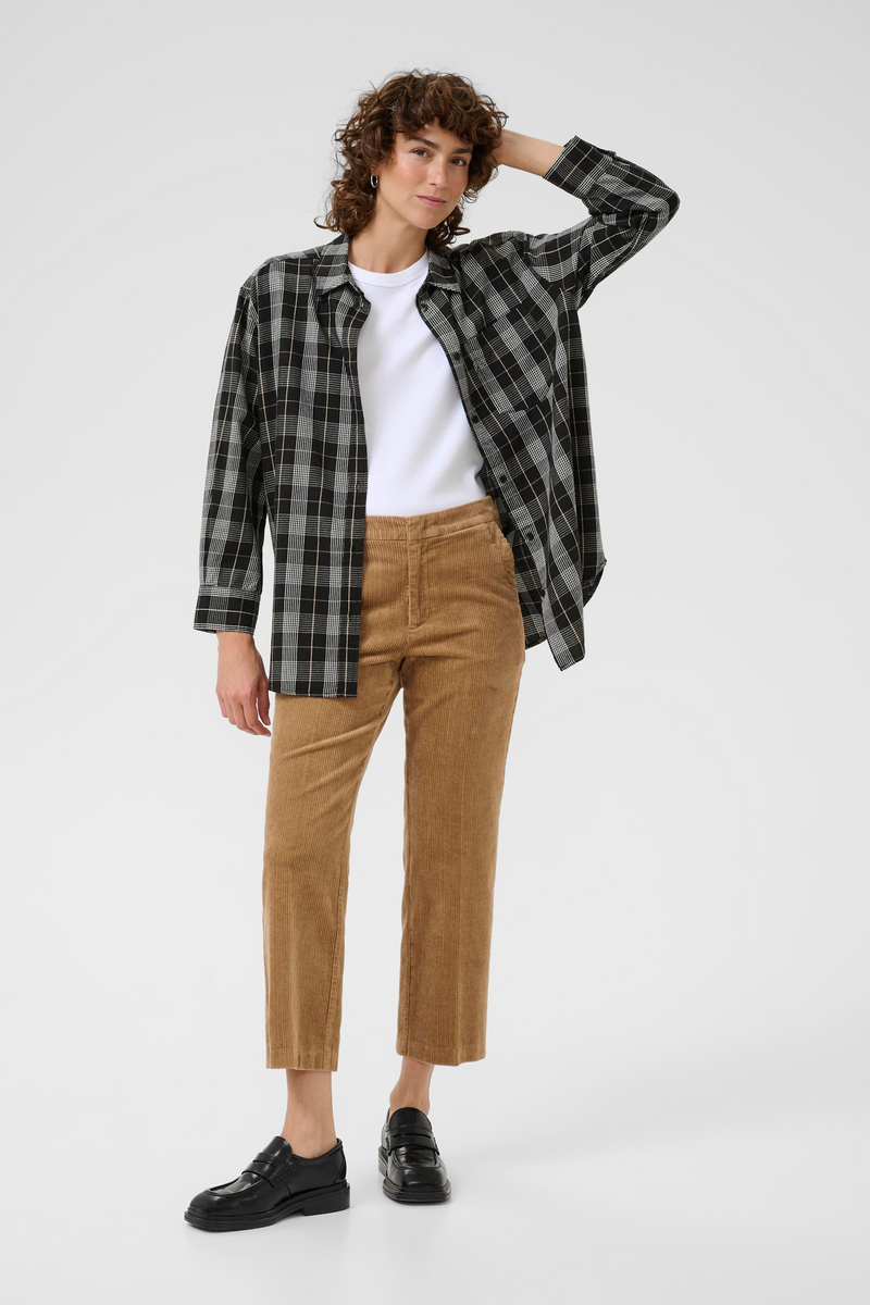 Samea Shirt - Black Check