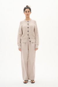 Sabbie Cardigan - Haze/Stone