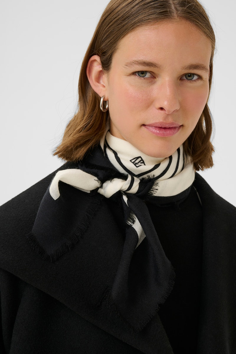 Ami Scarf - Square Stripes