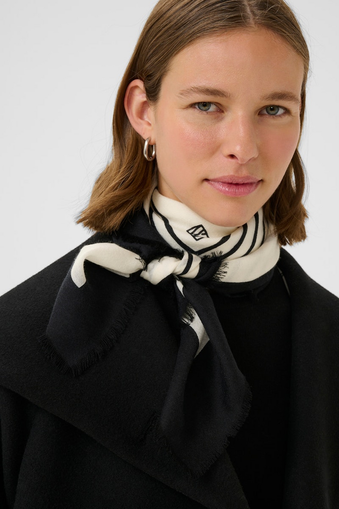 Ami Scarf - Square Stripes