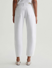 Hattie Barrel Crop - Gallery White
