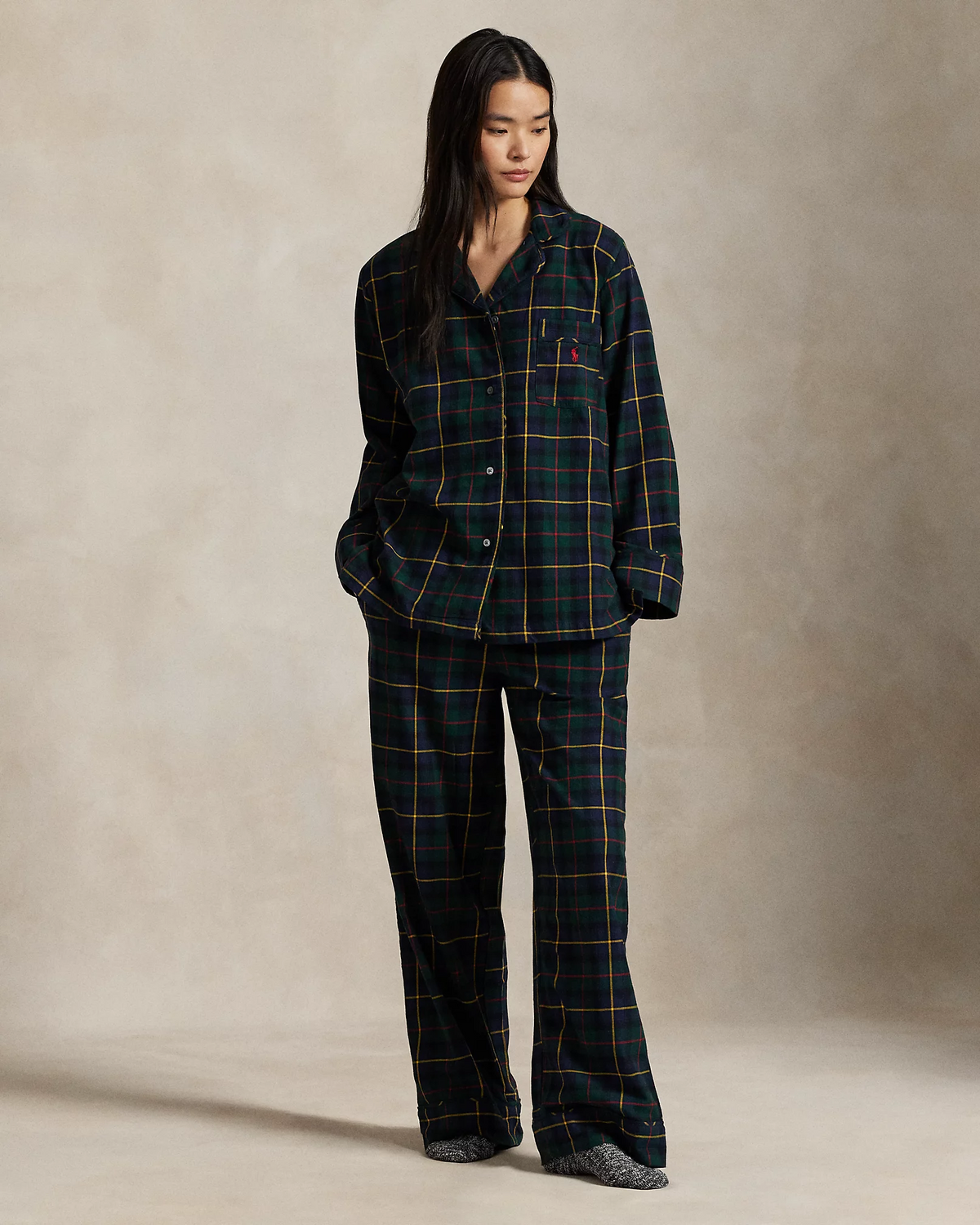Madison PJ Set - Polo Tartan