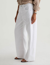 Hattie Barrel Crop - Gallery White