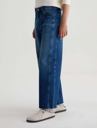 Saige Wide Leg Crop - Watermist
