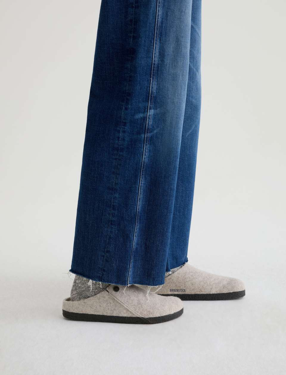 Saige Wide Leg Crop - Watermist