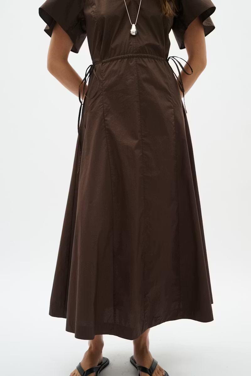 Raven Dress - Coffee Bean