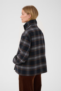 Celly Outerwear - Dark Navy Check
