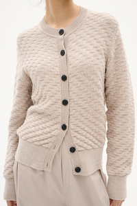 Sabbie Cardigan - Haze/Stone