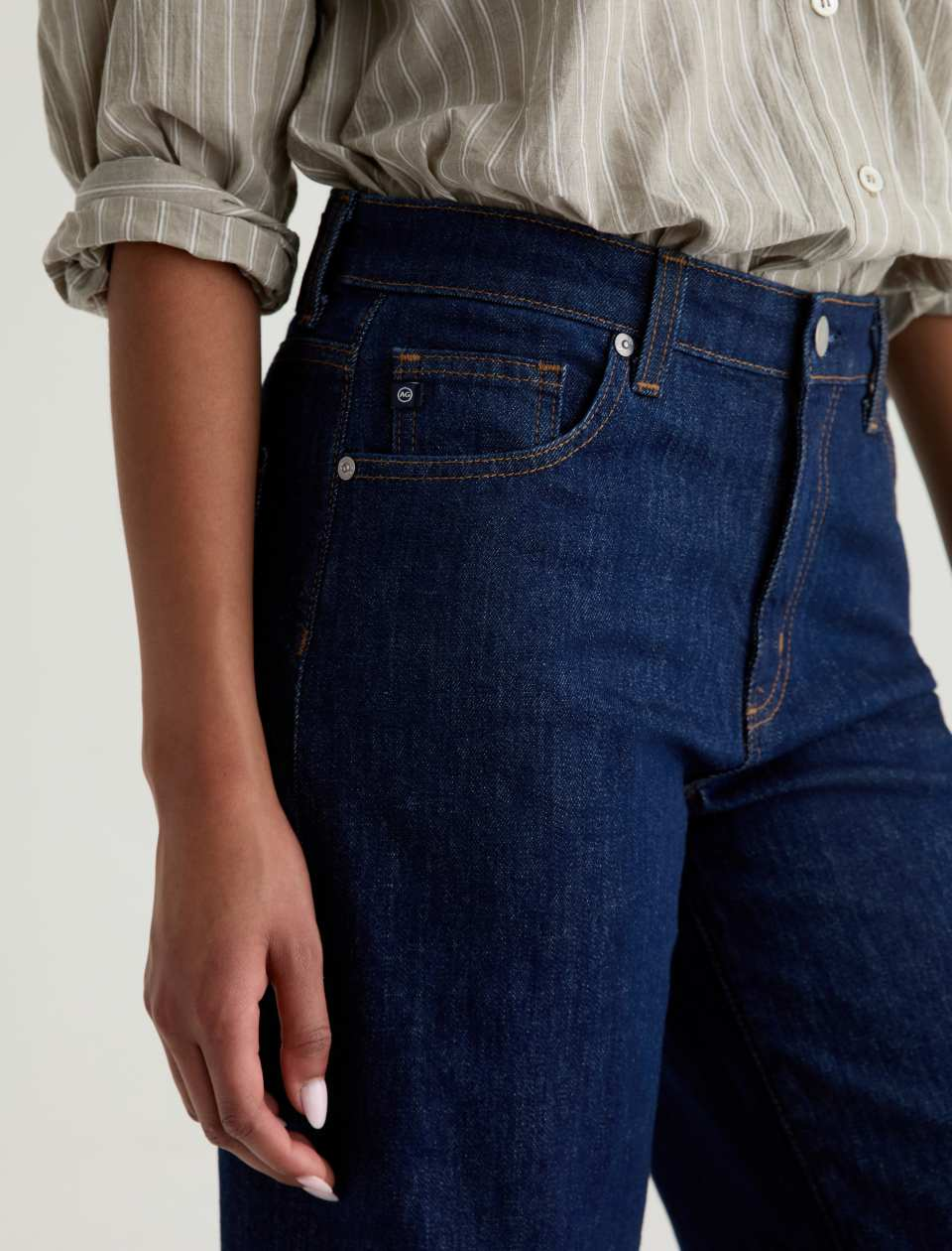 Saige Mid Rise Wide Leg - Symmetry