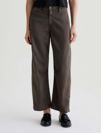 Fiona High Rise Barrel - Sulfur Misty Grey