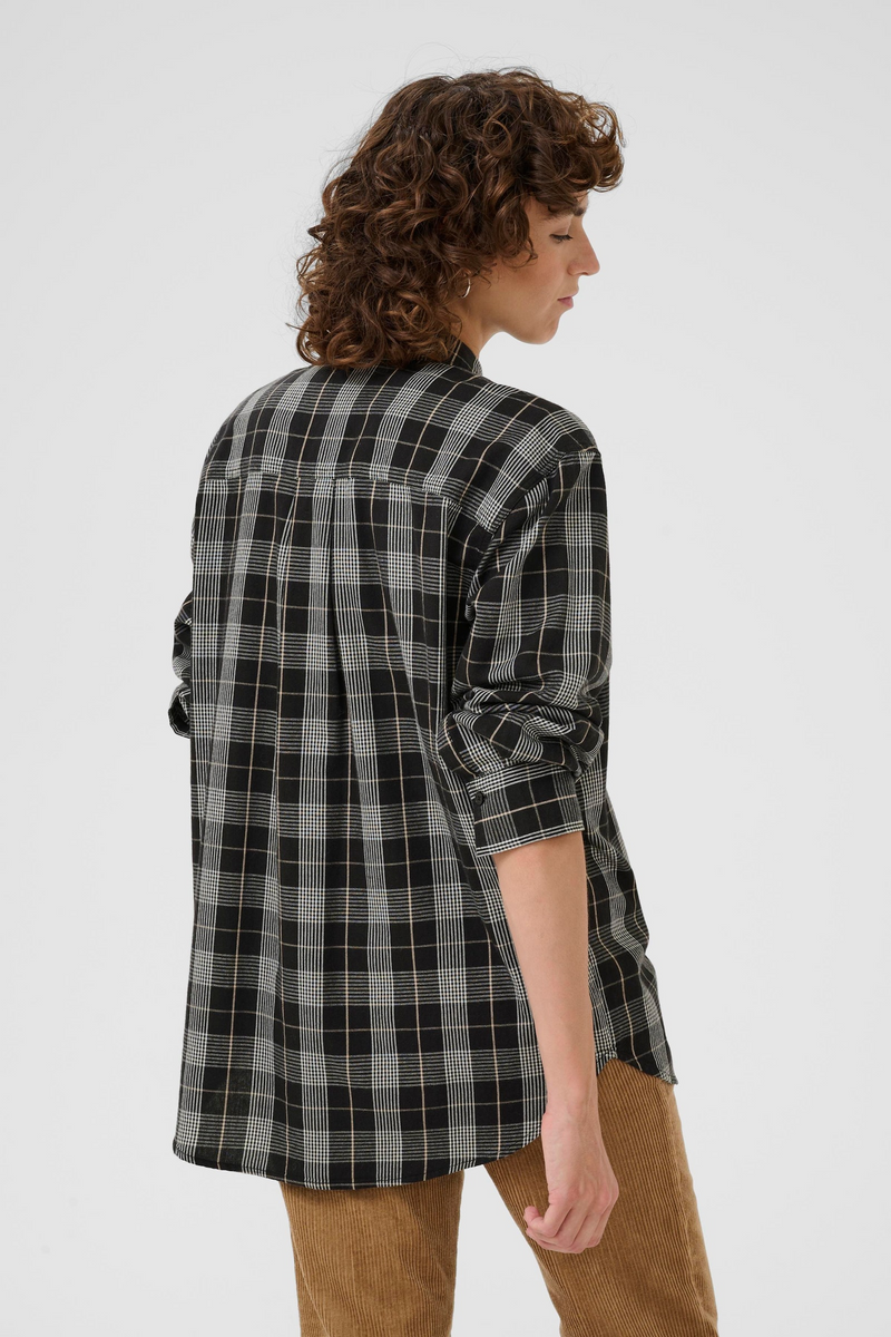 Samea Shirt - Black Check