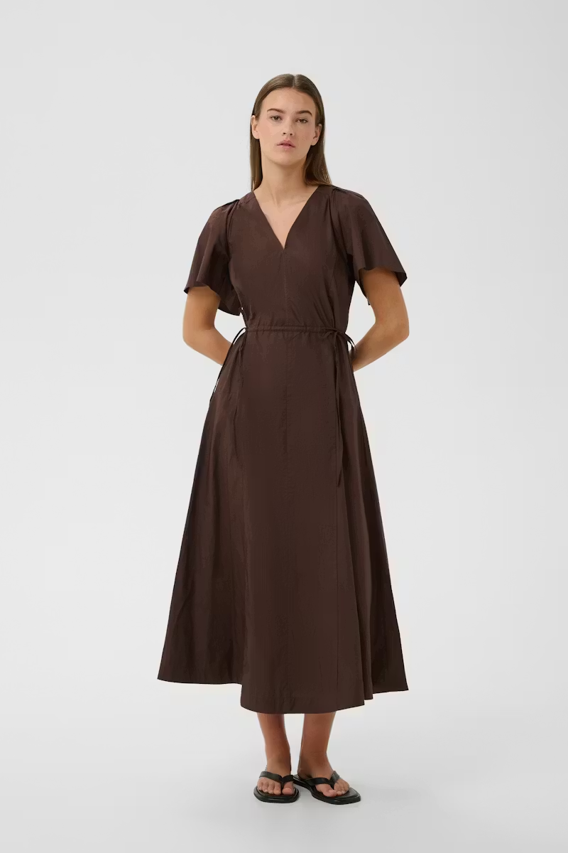 Raven Dress - Coffee Bean