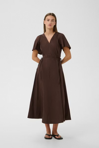 Raven Dress - Coffee Bean