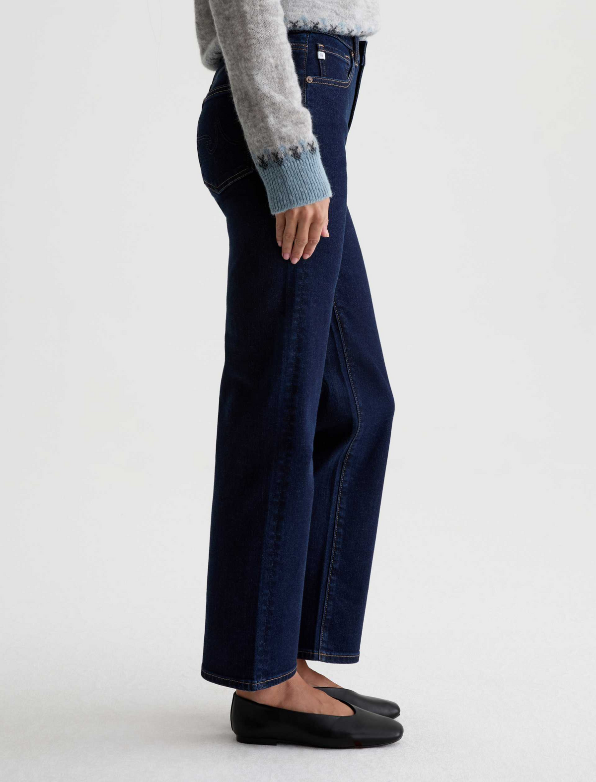 Brinley Mid Rise Straight - Modern Indigo