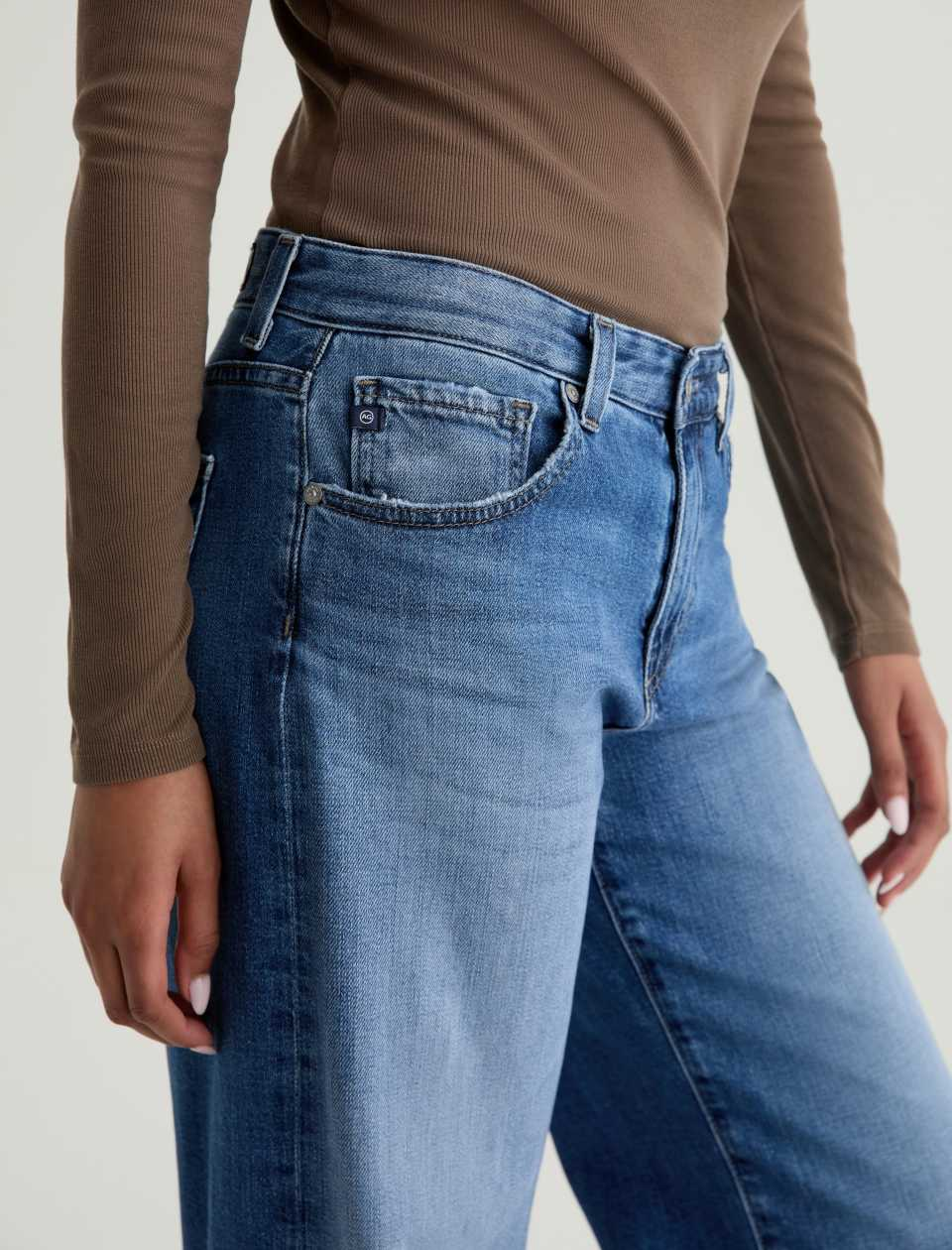 Adria Low Rise Wide Leg - Headline