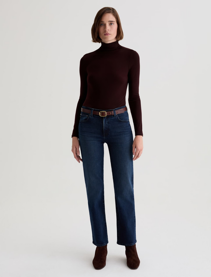 Brinley Mid Rise Straight - Midnight Sun