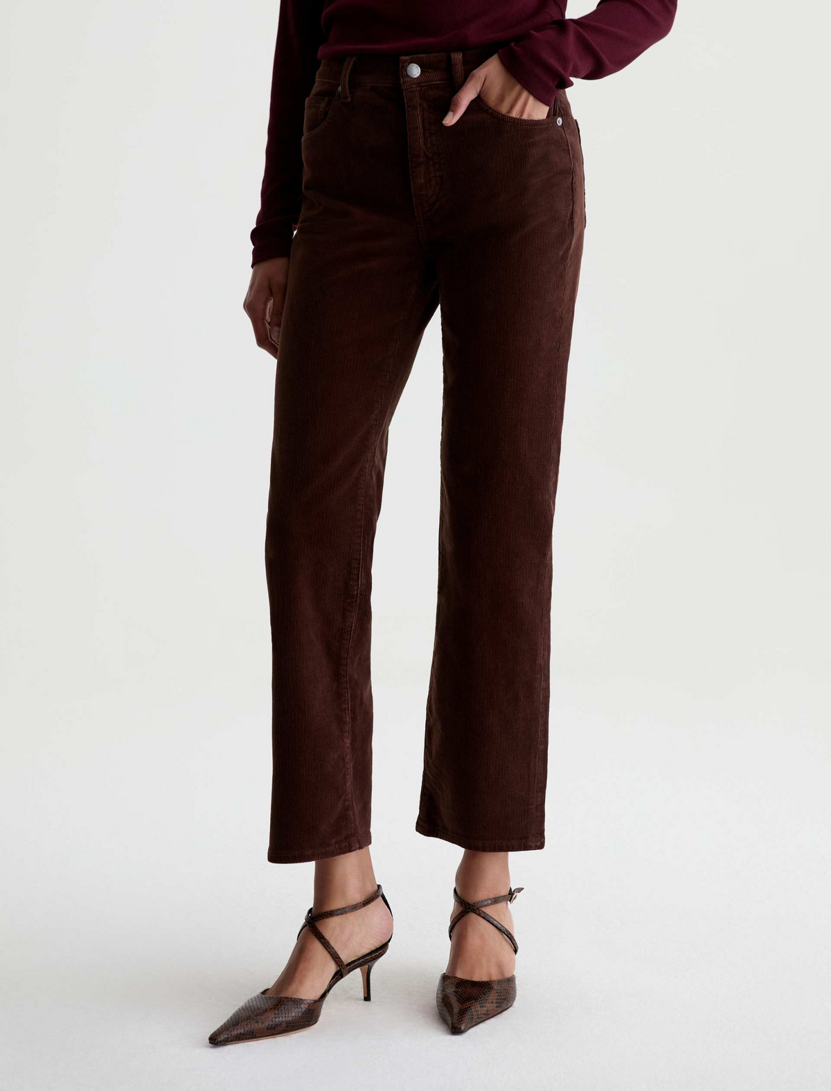 Brinley Corduroy - Wood Brown