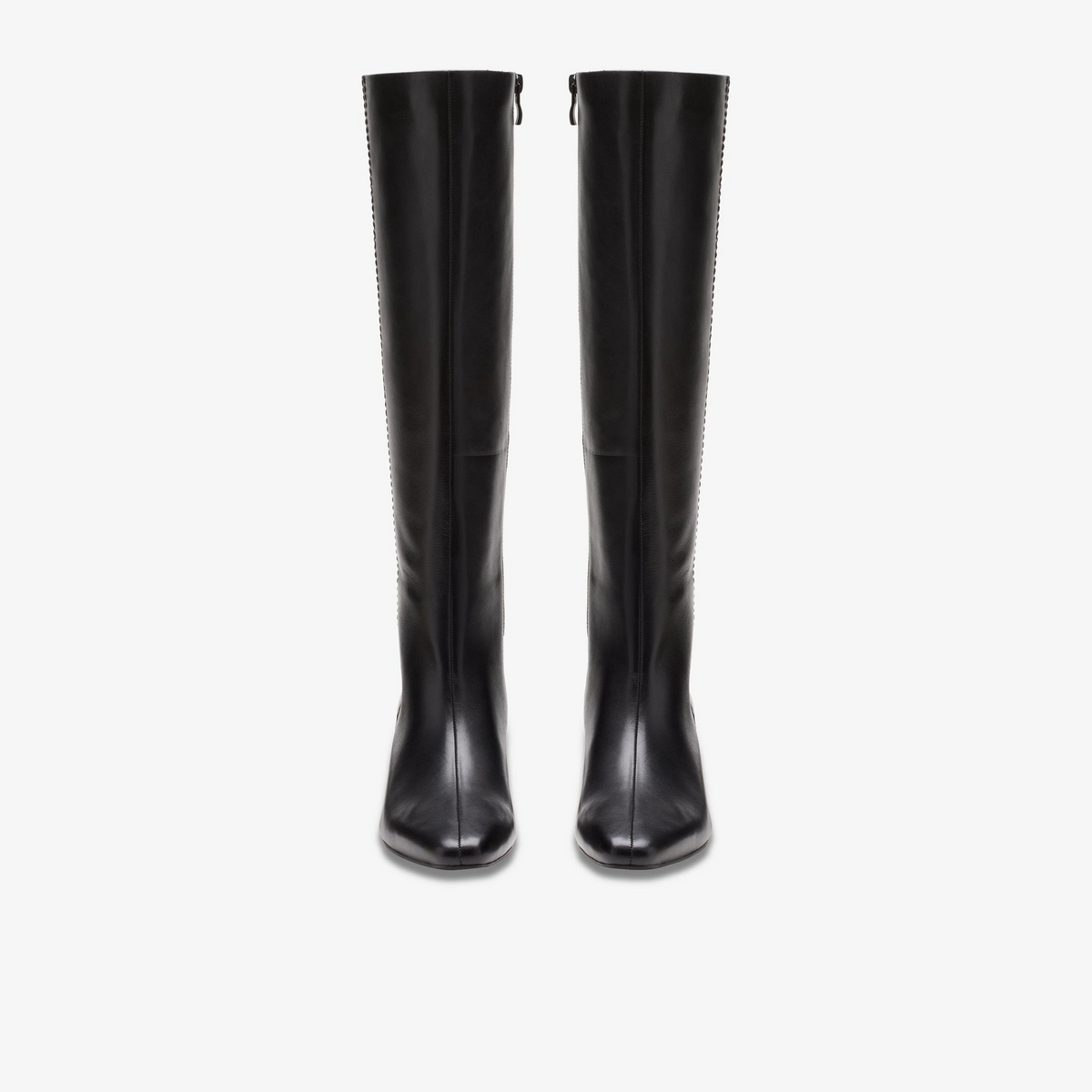 Edina Tall - Black Leather