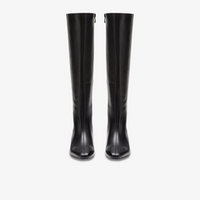 Edina Tall - Black Leather