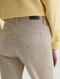 Brinley Mid Rise Straight - Sulfur Light Taupe