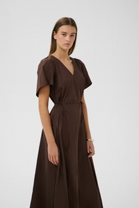 Raven Dress - Coffee Bean