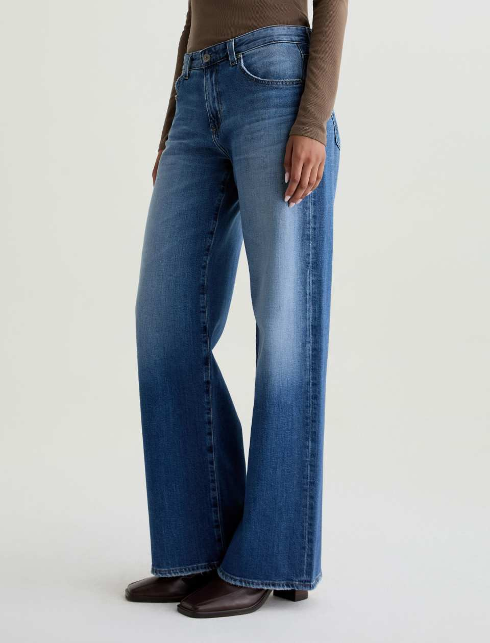 Adria Low Rise Wide Leg - Headline
