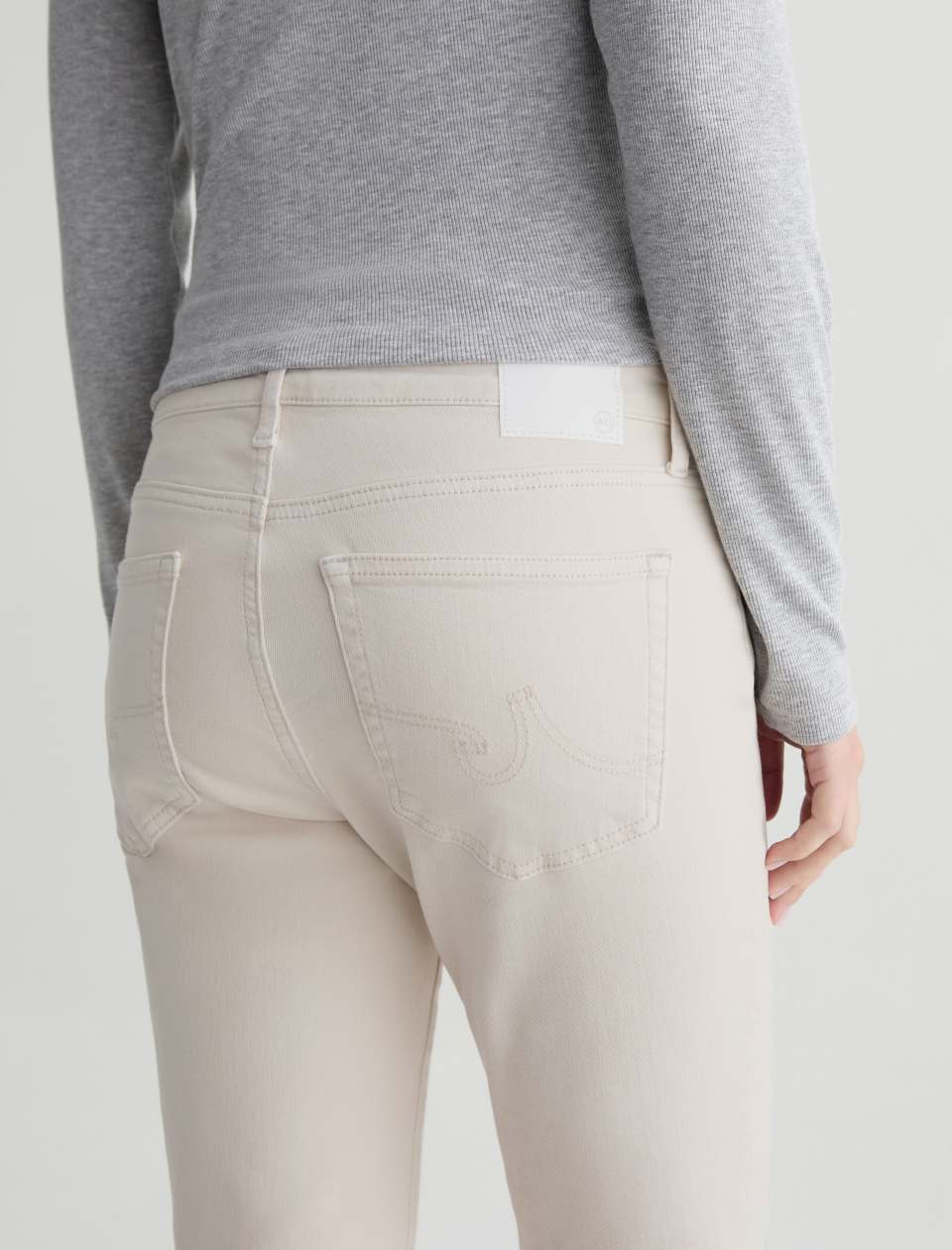 Mari Crop Jean - Pumice