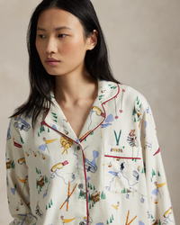 Madison PJ Set - Traveler Ski Print
