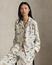 Madison PJ Set - Traveler Ski Print