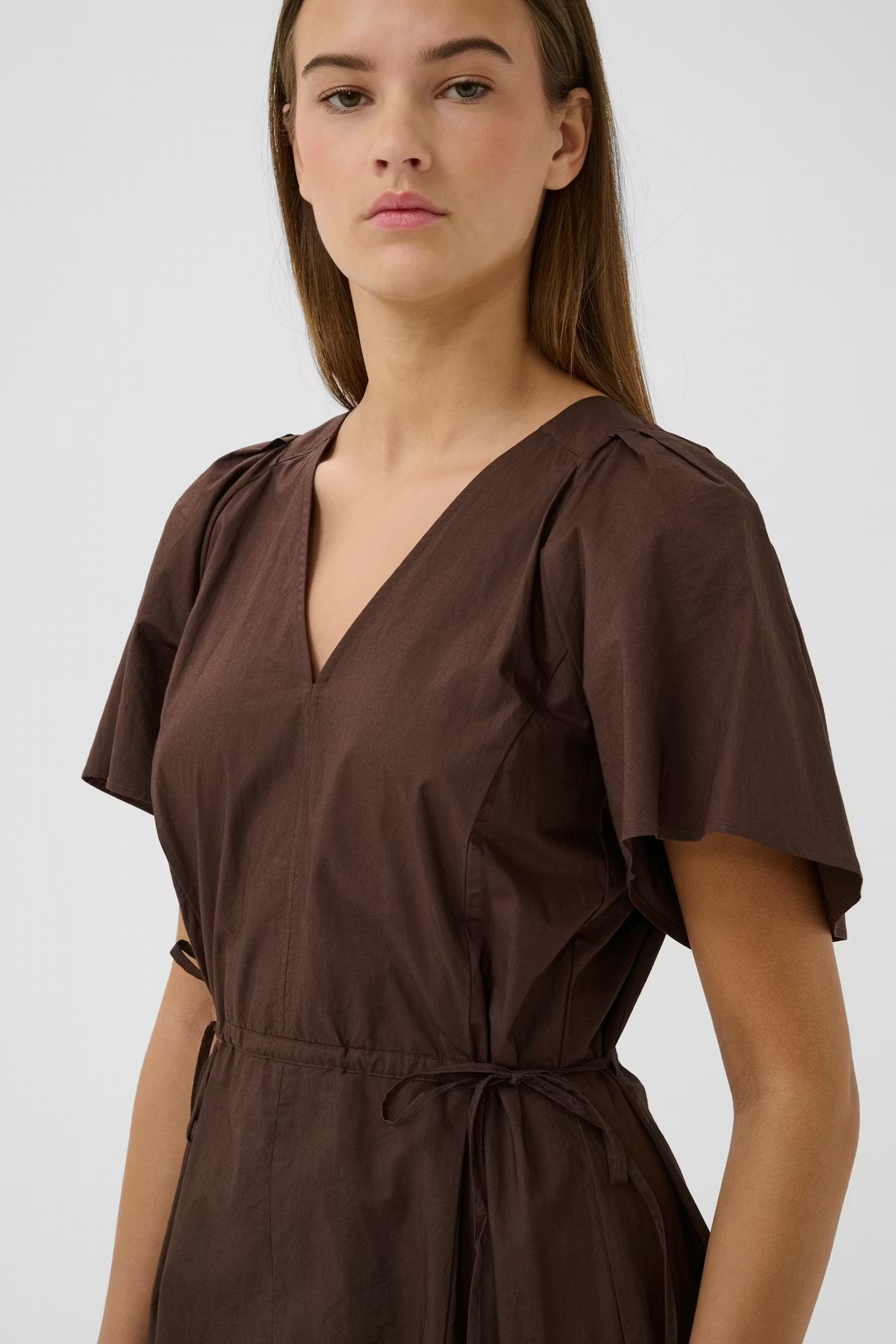 Raven Dress - Coffee Bean