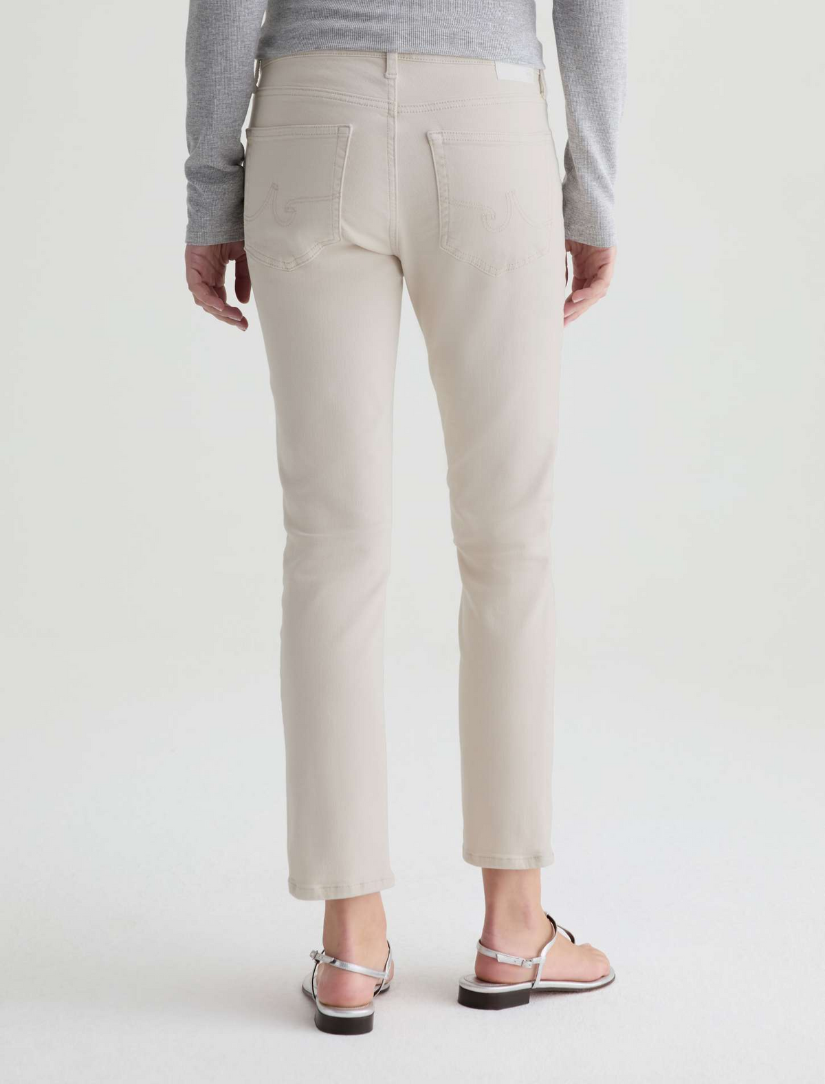 Mari Crop Jean - Pumice