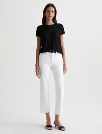 Brinley Crop - Gallery White